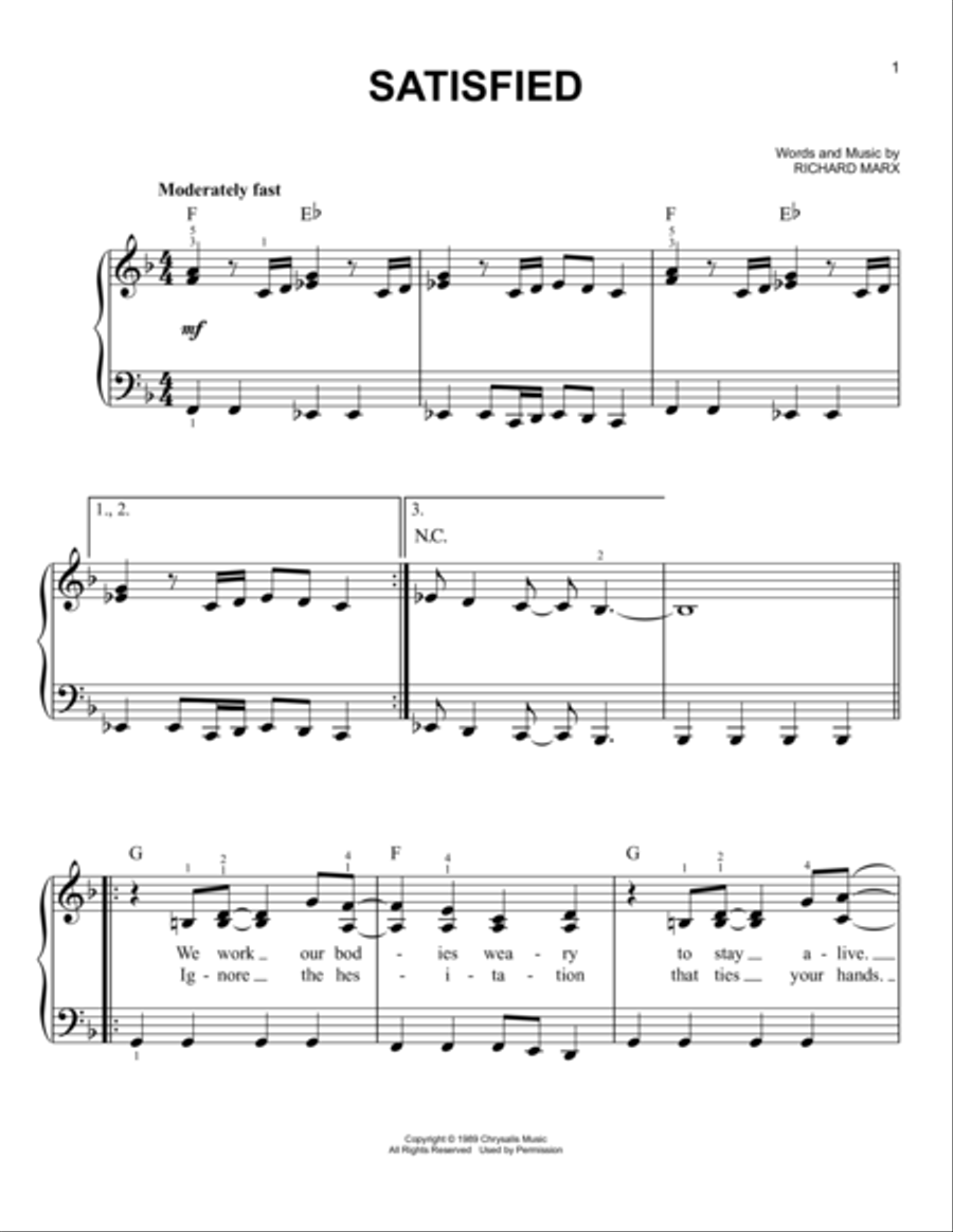 Satisfied Voice scores gallery preview page 1
