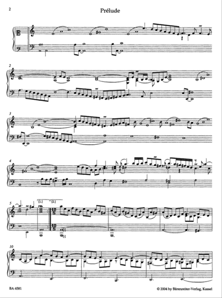 Sämtliche Clavierwerke, Band I Harpsichord scores gallery preview page 2