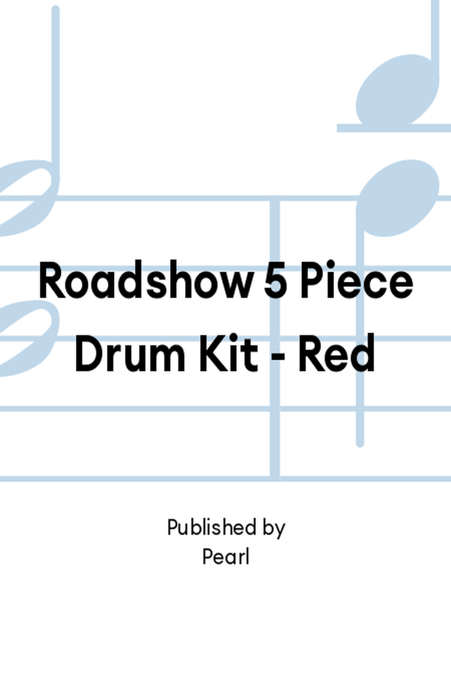 Roadshow 5 Piece Drum Kit - Red Drums scores gallery preview page 1