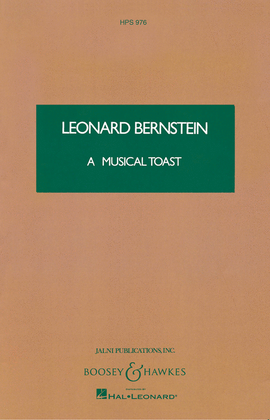 Book cover for A Musical Toast