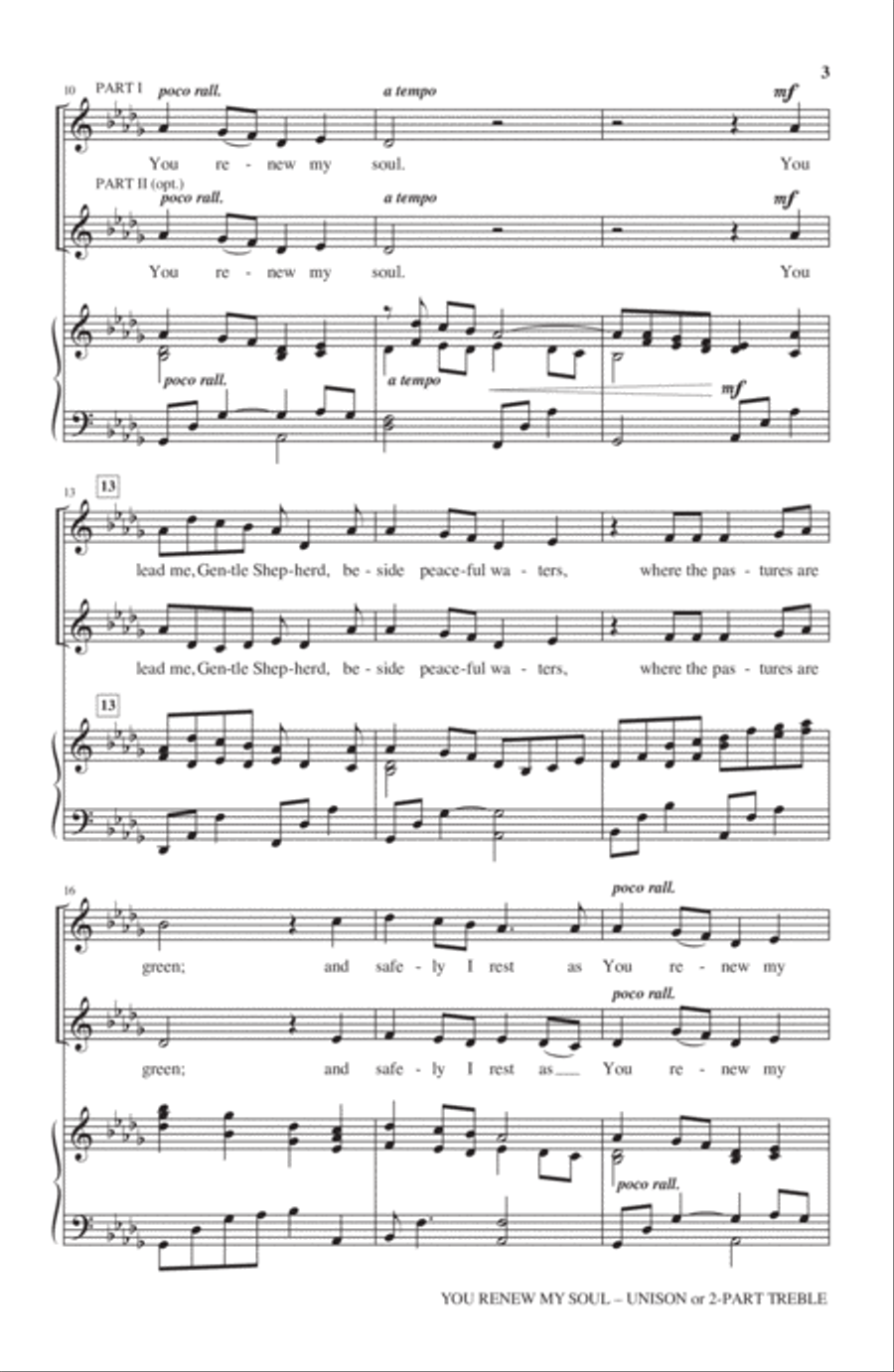 You Renew My Soul 2-Part scores gallery preview page 2