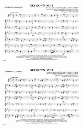 Get Down on It: E-flat Baritone Saxophone