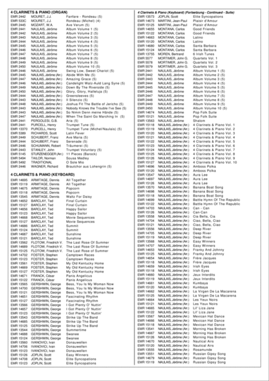 Play With Your Band Volume 1 Clarinet scores gallery preview page 8