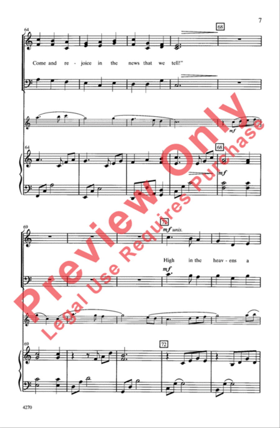 That First Nowell 3-Part scores gallery preview page 7