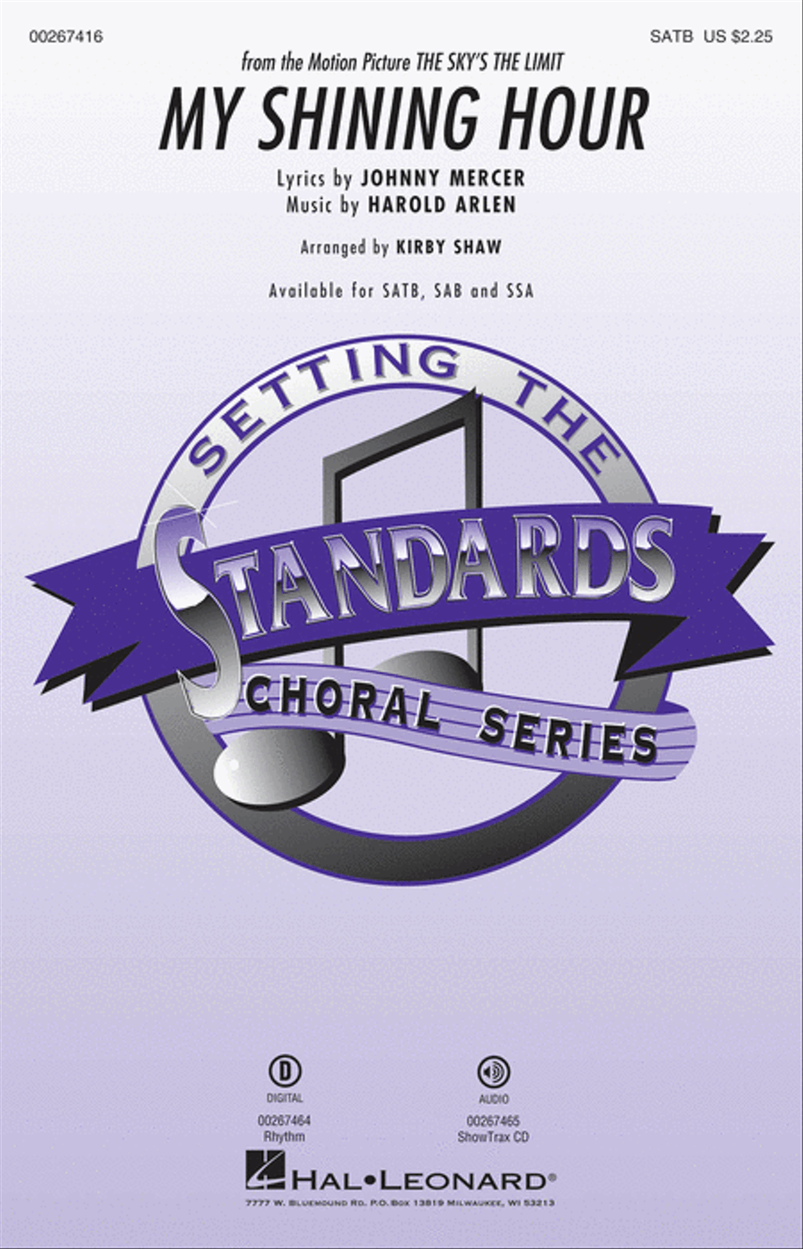 My Shining Hour 4-Part scores gallery preview page 1