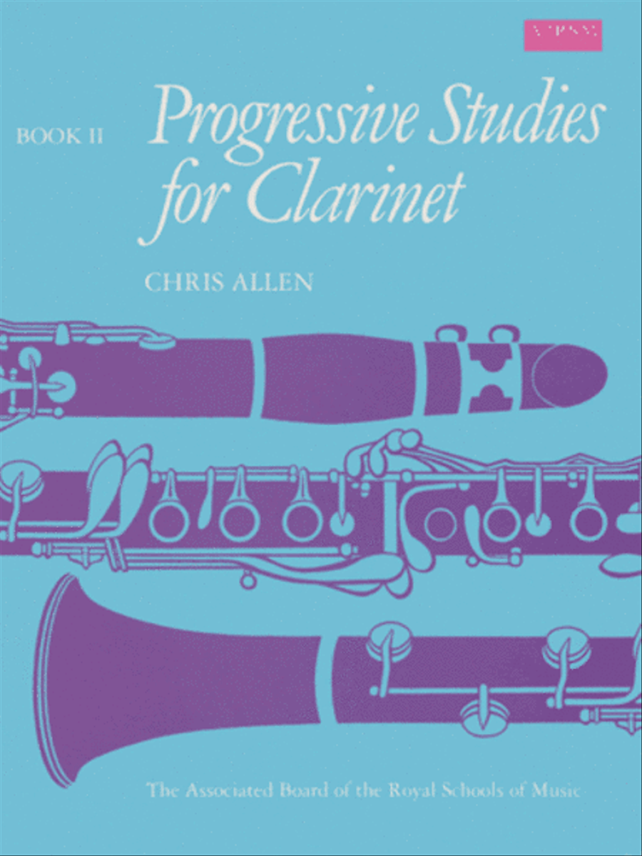 Progressive Studies for Clarinet, Book 2 Clarinet scores gallery preview page 1