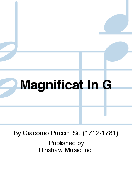 Magnificat In G
