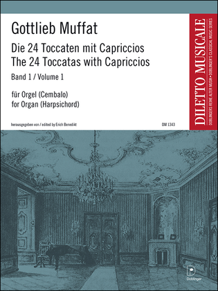Die 24 Toccaten mit Capriccios - Band 1
