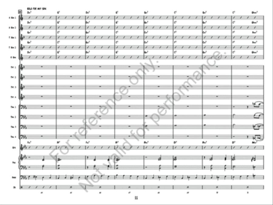 Fascinating Rhythm Jazz Ensemble scores gallery preview page 12