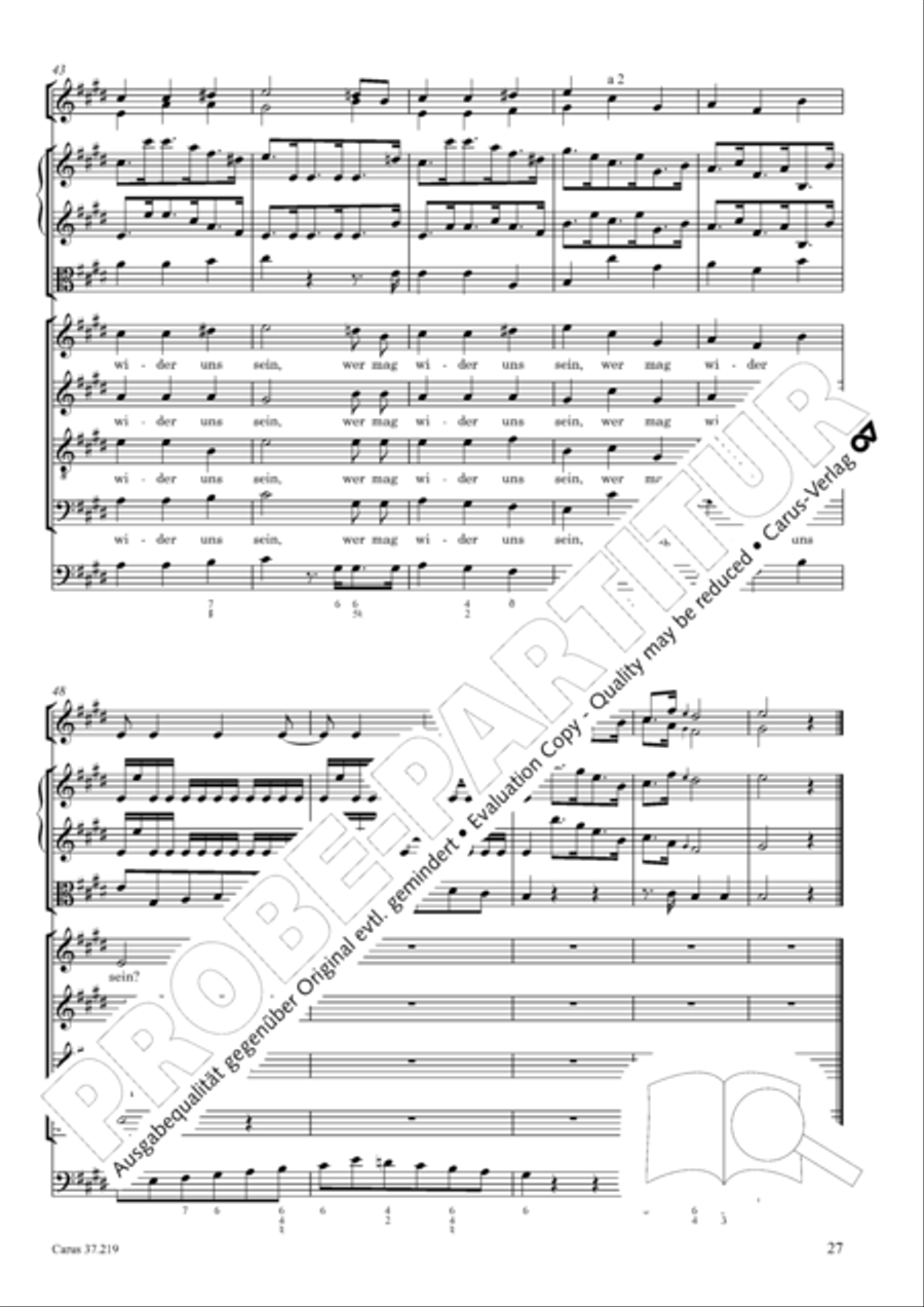 Erwachet, ihr Christen STB scores gallery preview page 28
