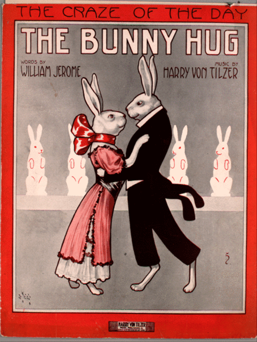 The Bunny Hug. The Craze of the Day Voice scores gallery preview page 1