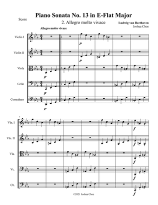 Piano Sonata No. 13, Movement 2