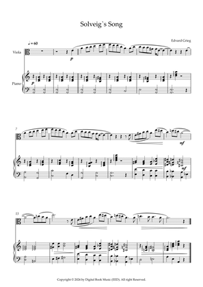 Solveig`s Song - Edvard Grieg (Viola + Piano)