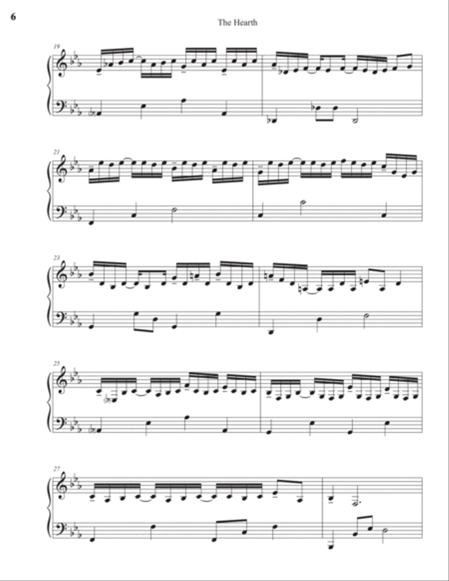 The Hearth Piano Solo scores gallery preview page 6