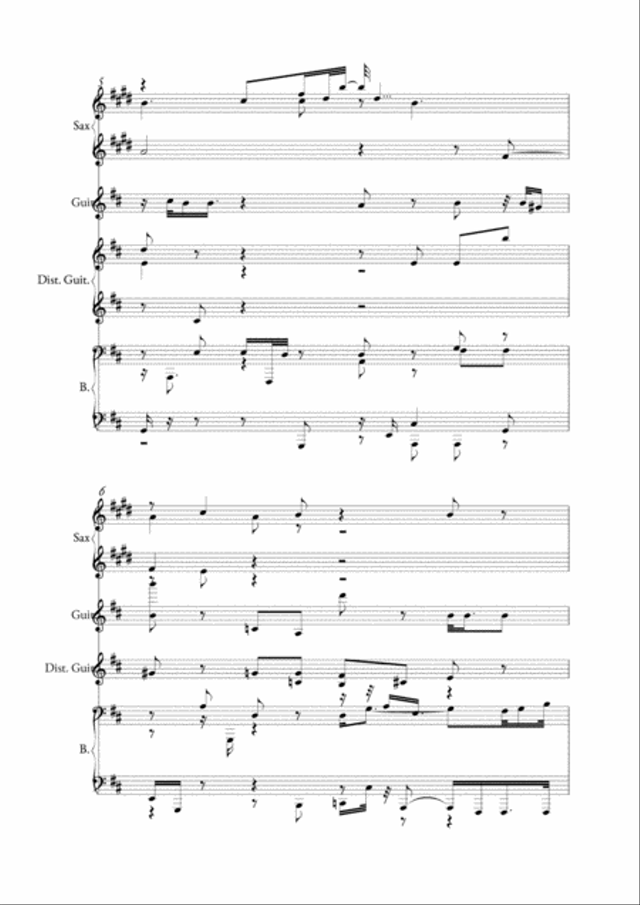 10 Terremoto Avastesimiento Small Ensemble scores gallery preview page 3