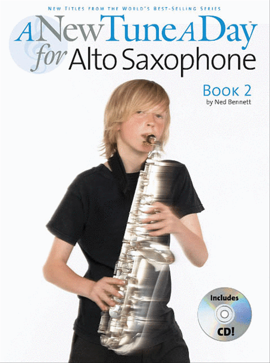 A New Tune a Day - Alto Saxophone, Book 2 Concert Band Methods scores gallery preview page 1