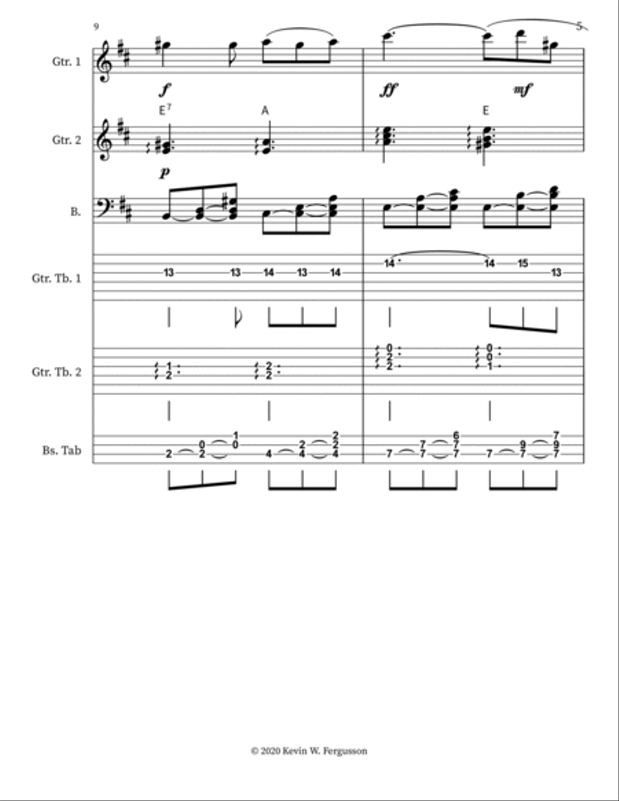 An Die Laute Small Ensemble scores gallery preview page 5