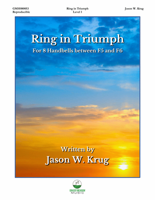 Book cover for Ring in Triumph for 8 handbells