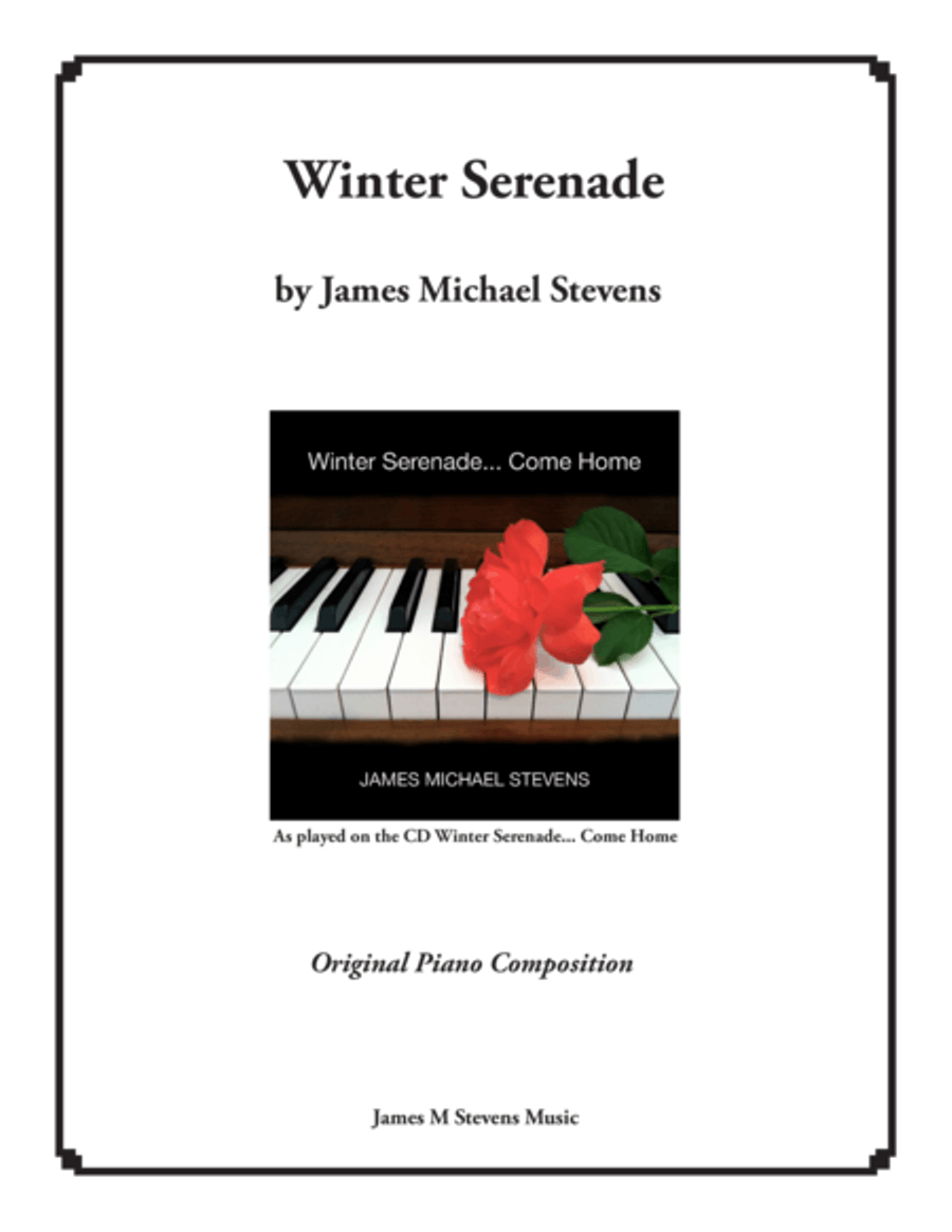 Winter Serenade... Come Home Piano Solo scores gallery preview page 1
