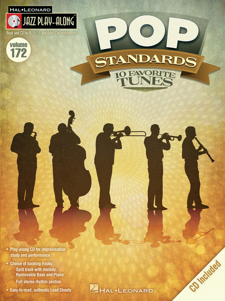 Pop Standards (Jazz Play-Along Volume 172)