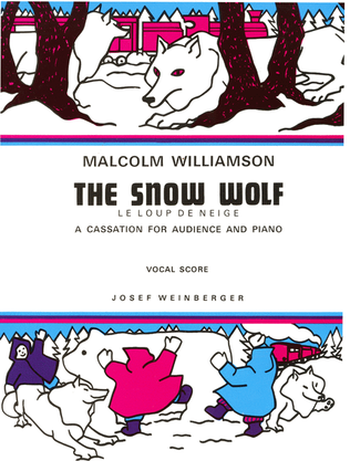 Book cover for The Snow Wolf