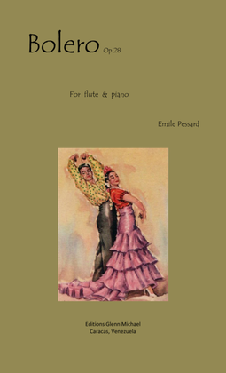 Book cover for Bolero for flute & piano