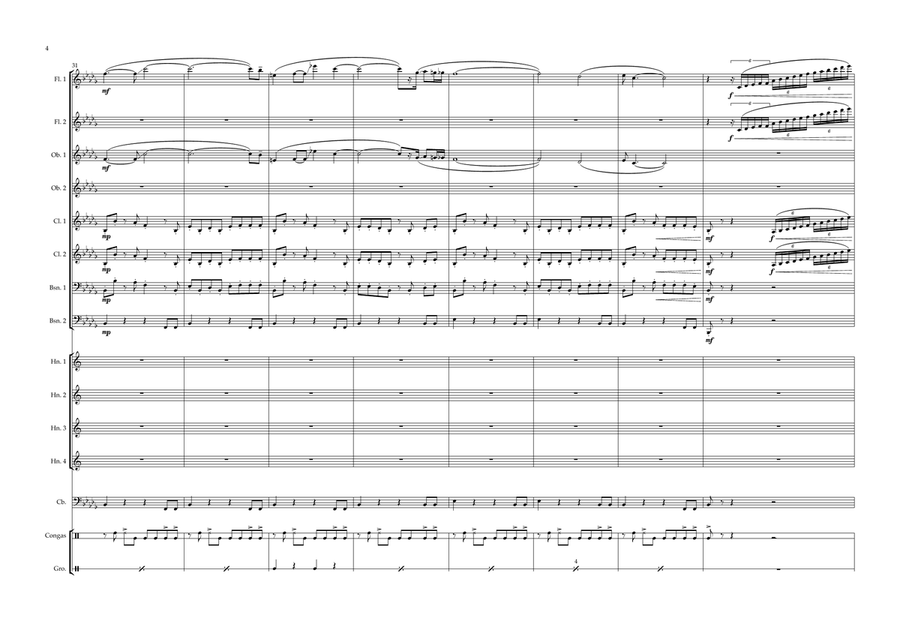 Lujon Woodwind Quintet scores gallery preview page 6