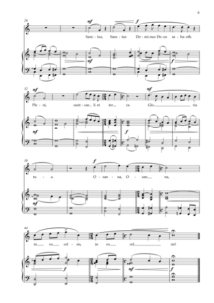 Missa brevis per soprano e organo