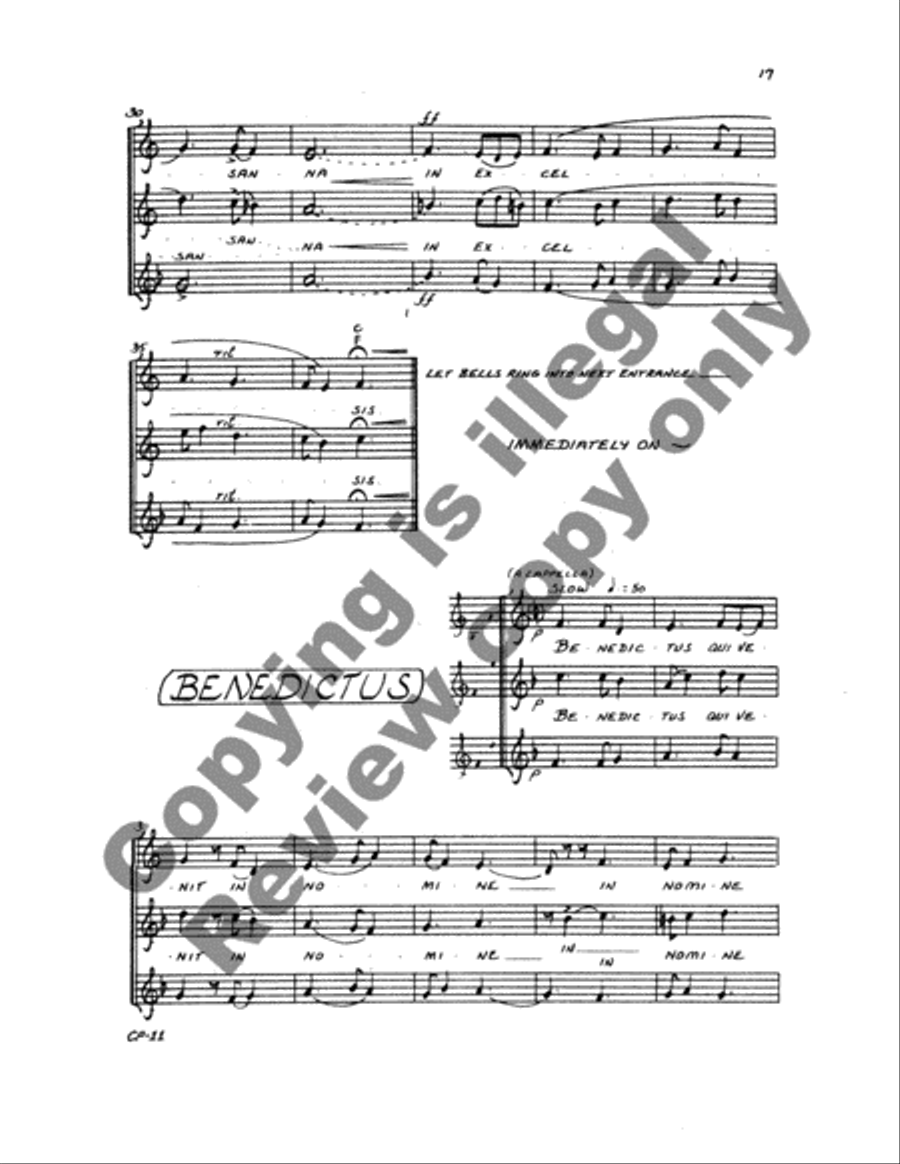 Mass of Tournai Mass of Tournai 3-Part scores gallery preview page 17