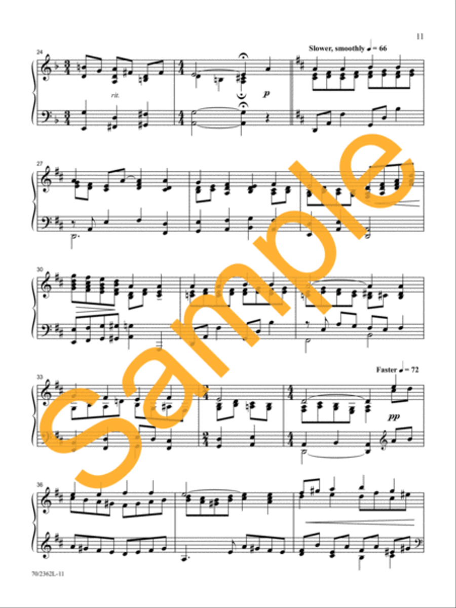 From Heaven Above From Heaven Above Piano Solo scores gallery preview page 10