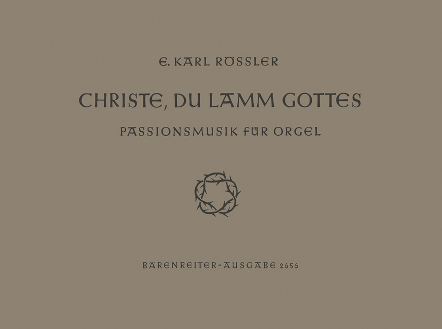 Christe, du Lamm Gottes (1954)