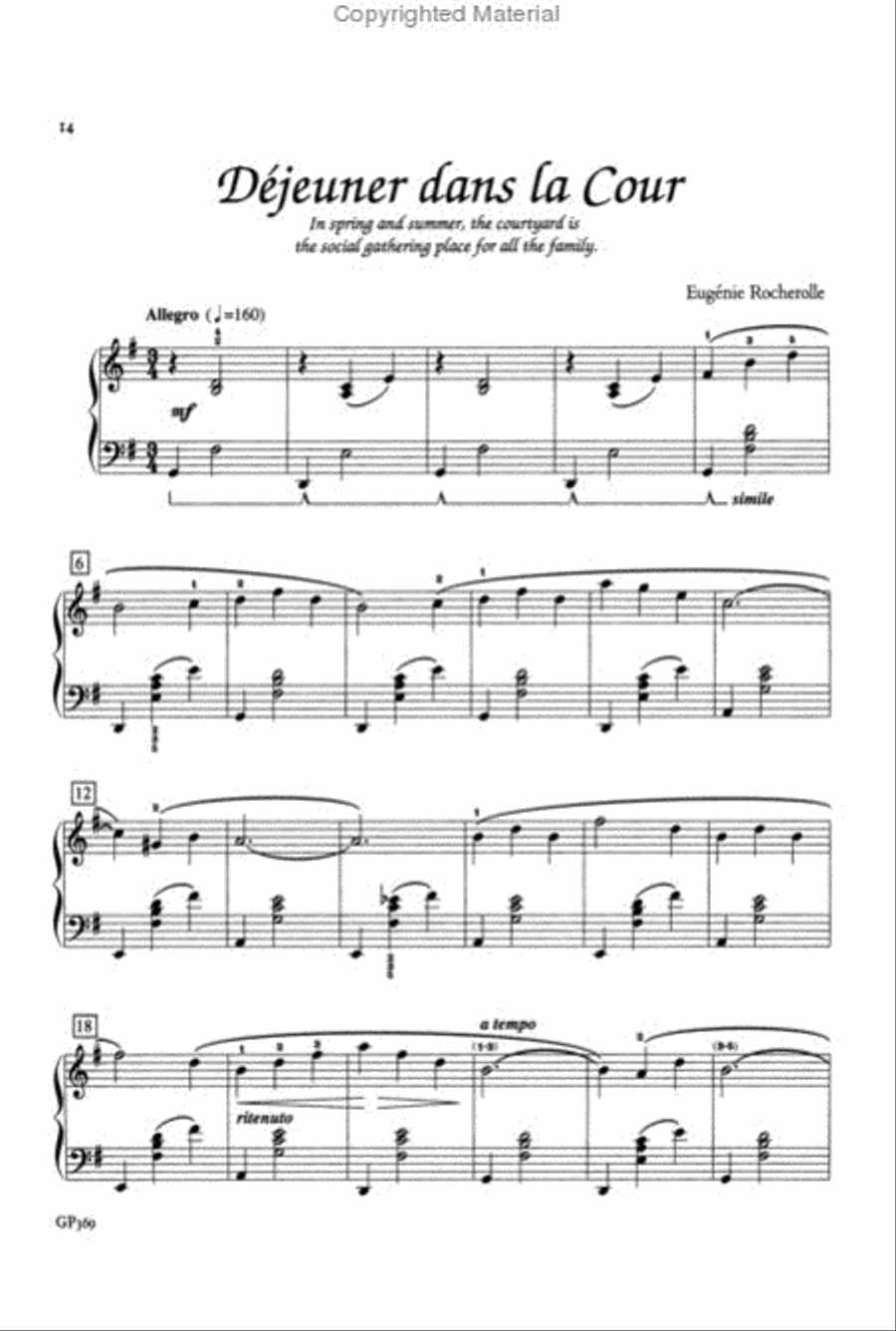 Souvenirs Du Chateau Souvenirs Du Chateau Piano Solo scores gallery preview page 3