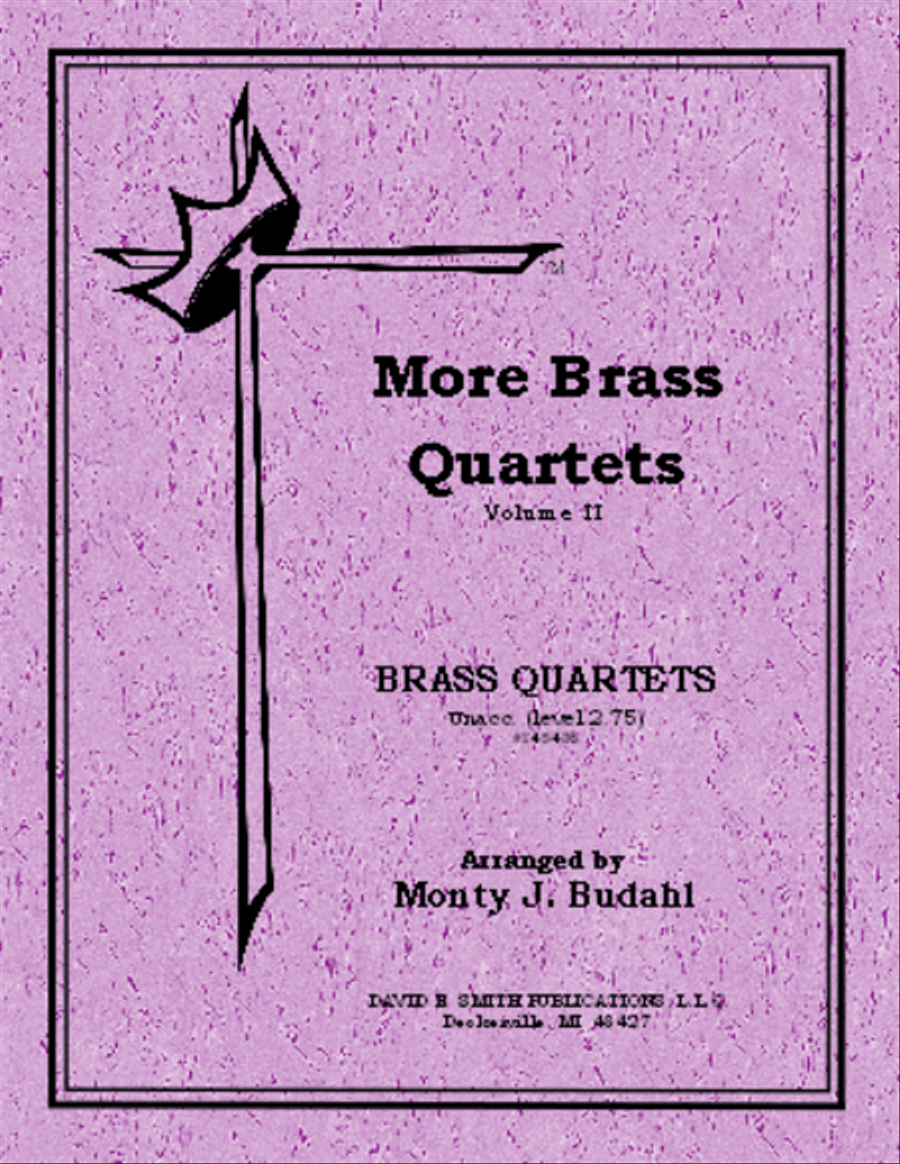 Sacred Brass Quartet Collection Vol #2 Brass Quartet scores gallery preview page 1