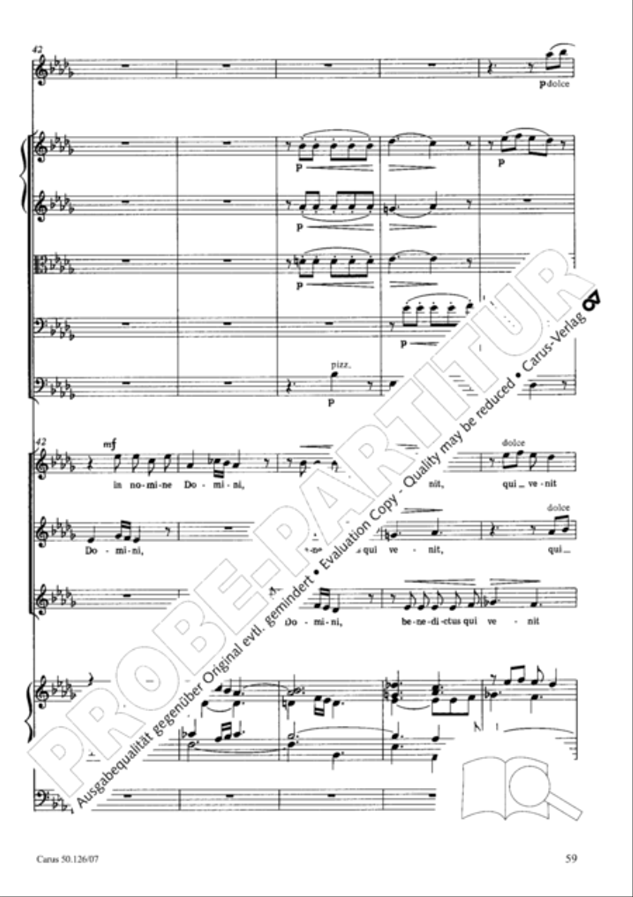 Mass in A major Mass in A major SSA scores gallery preview page 72