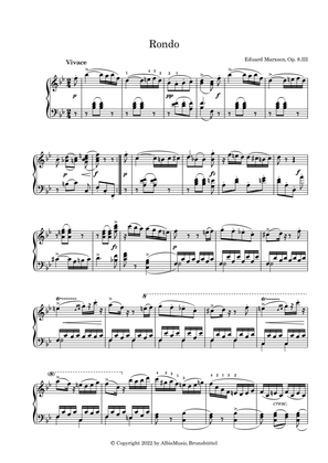 Rondo from Sonata for Piano op.8