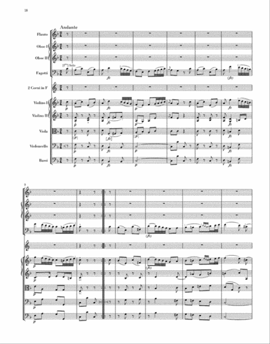 Symphony in C major Hob. I:90 Orchestra scores gallery preview page 3