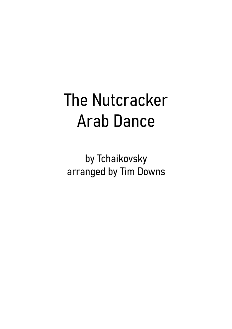The Nutcracker - Arab Woodwind Ensemble scores gallery preview page 1