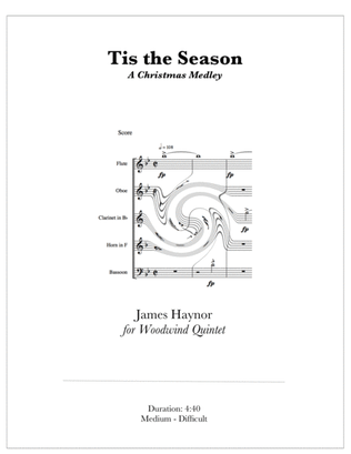 Book cover for Tis the Season - A Christmas Medley