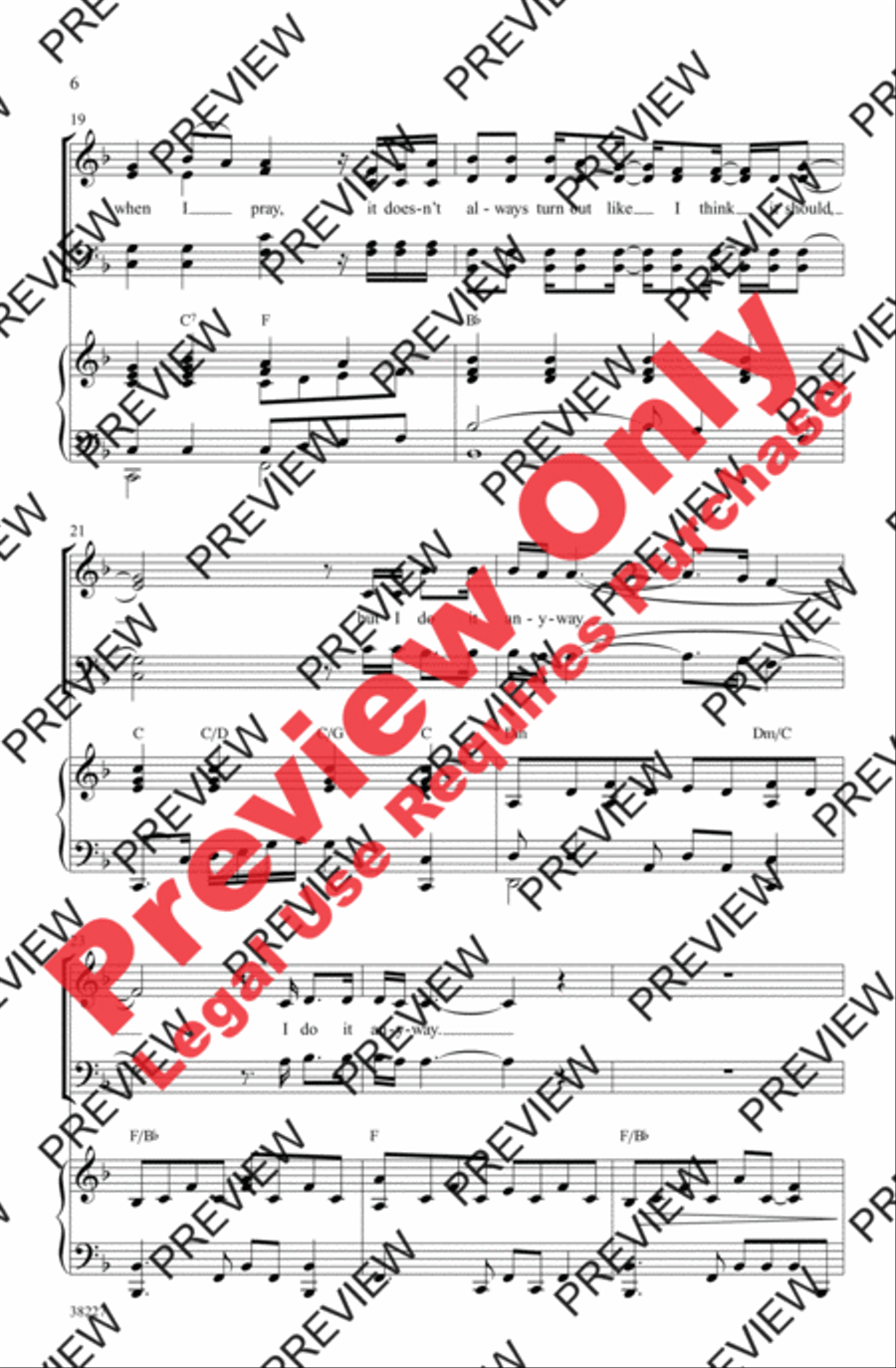 Anyway Anyway 4-Part scores gallery preview page 6