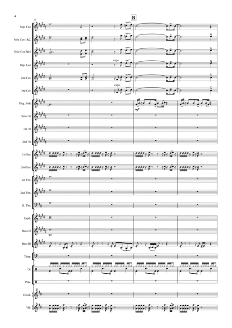 Mornin' B-Flat Trumpet scores gallery preview page 4