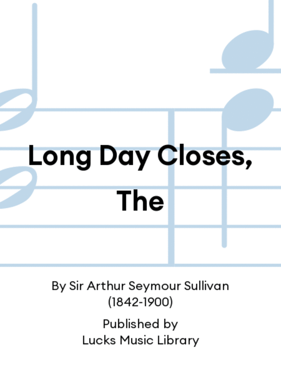 Long Day Closes, The Choir scores gallery preview page 1