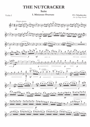 "Miniature Overture" from Nutcracker Suite for String Quartet