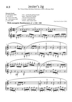 Jester's Jig (Piano Exam Grade 5 Piece)