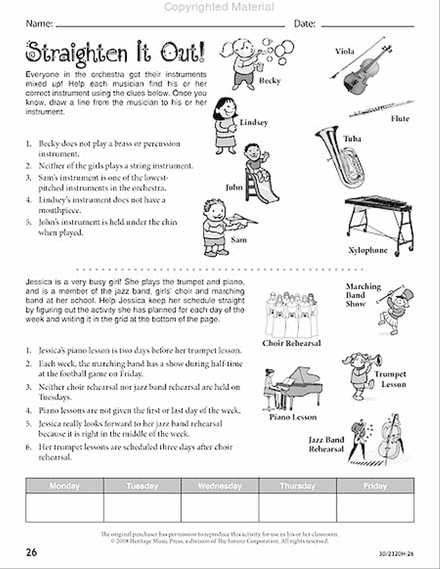 The Ultimate Book of Music Mazes and Puzzles Games & Toys scores gallery preview page 2