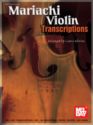 Book cover for Mariachi Violin Transcriptions
