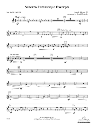 Scherzo Fantastique Excerpts: 2nd B-flat Trumpet