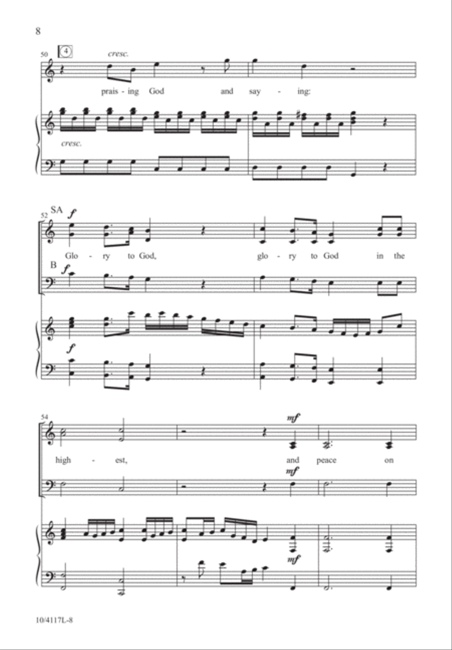 Messiah Christmas Suite Messiah Christmas Suite 3-Part scores gallery preview page 9