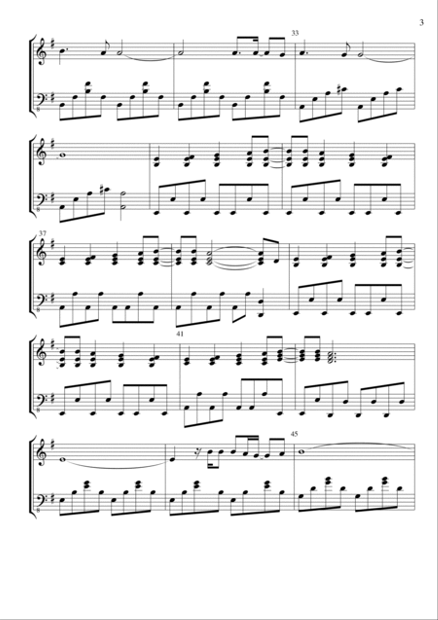 I Was Made For Lovin' You Piano Solo scores gallery preview page 3