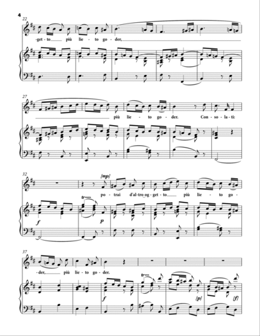 SCARLATTI, Domenico: Consolati, e spera, aria from the opera 