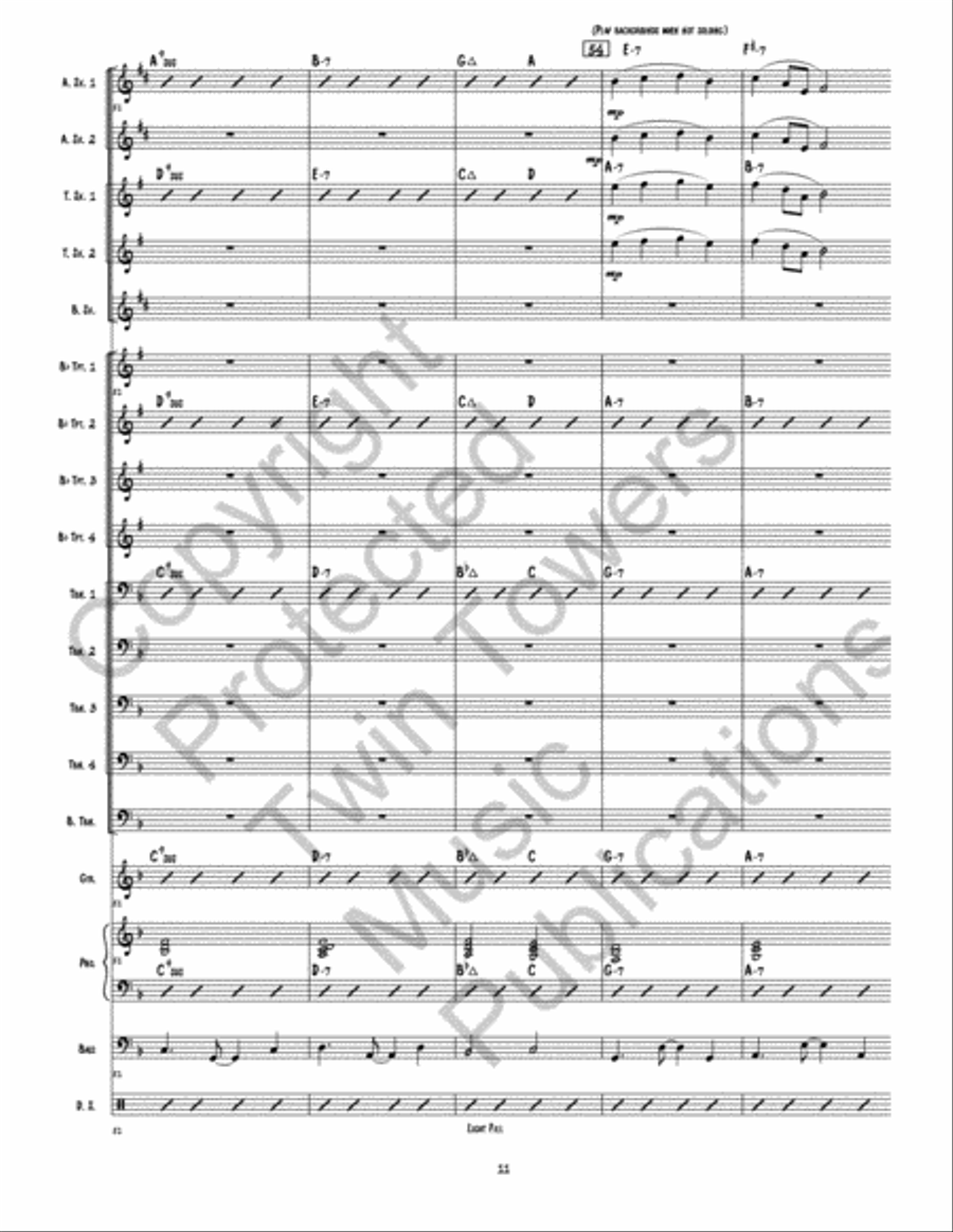 Bossalite Bossalite Jazz Ensemble scores gallery preview page 12